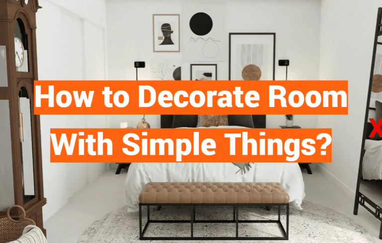 How to Decorate Room With Simple Things?